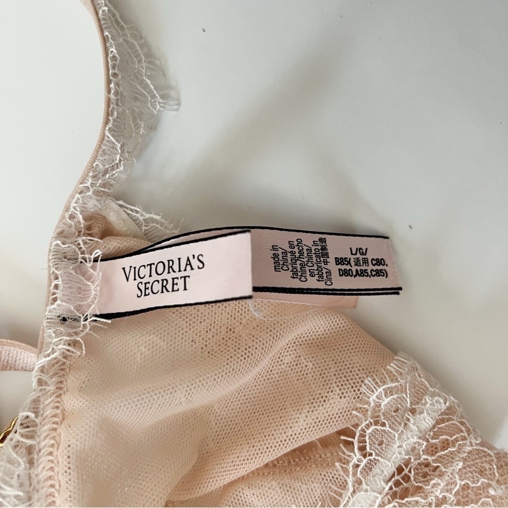 Victoria's Secret Lace Bralette Bra Size L - Picture 15 of 16